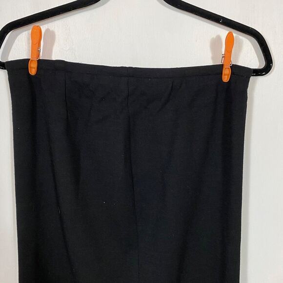 Bloomingdale’s Sutton Studio Wool Back Zip Ponte Pencil Skirt (Small, Black) - Picture 8 of 8